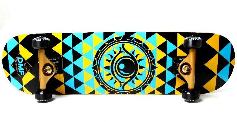 Скейт деревянный FISH Глаз, нагрузка до 90 кг. Польша! Одесса - изображение 2