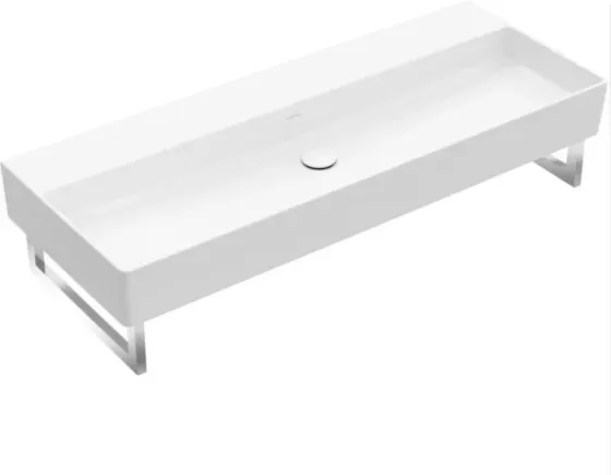 Раковина  Villeroy&Boch Momento 2.0 120X47 Stone White Ceramicplus (4A22C3RW) Киев