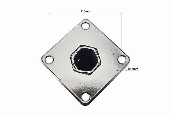 Ступиця колеса на вал 32mm, 25см, 4отв.x110mm к-кт 2шт Бершадь
