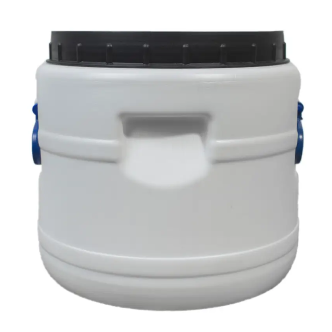 Бочка пластиковая 20л пищевая белая бидон  широкая горловина для солений,меда,молока Днепр - изображение 3