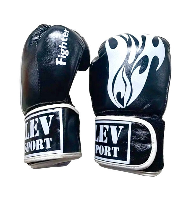 Перчатки боксерские LEV-SPORT КЛАС (стрейч) 12 oz Вишнёвое - изображение 3