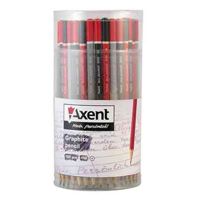 Карандаш графитный Axent 9000-А, НВ (9000/100-А) Винница