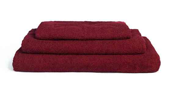 Рушник однотонний Ideal Textile 70х140 см 400 г/м2 бордовий (56860931) Чернівці