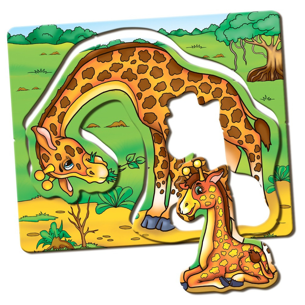 Дитяча настільна гра Мами і малюки 81107 африканські тварини Вінниця - фото 3