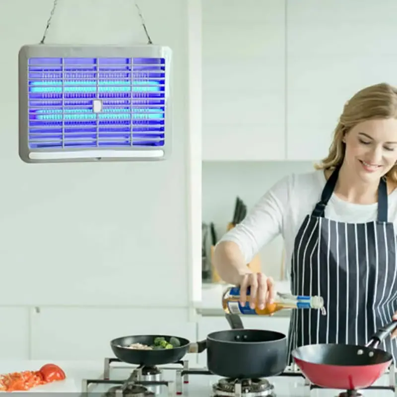 Электрический УФ-лампа-убийца от комаров, светодиодный ночник, ловушка для насекомых Mosquito Killer Коломия - фото 2