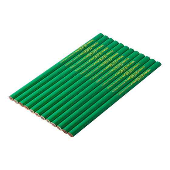 Олівець по каменю, 240 мм, уп. 12 шт. INTERTOOL KT-5002 Киев