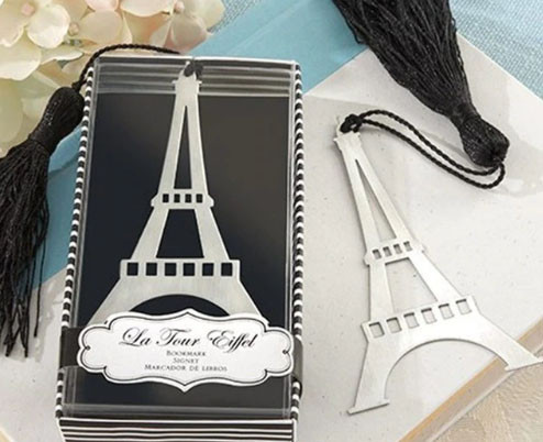Закладка для книги з металу Ейфелева вежа Київ - фото 1