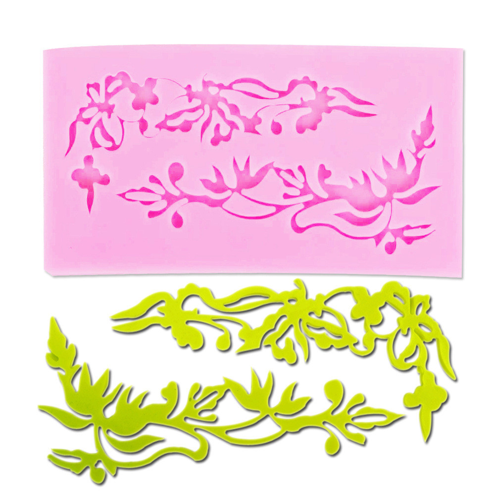 Молд силиконовый универсальный 110 на 55 мм розовый Киев - изображение 1