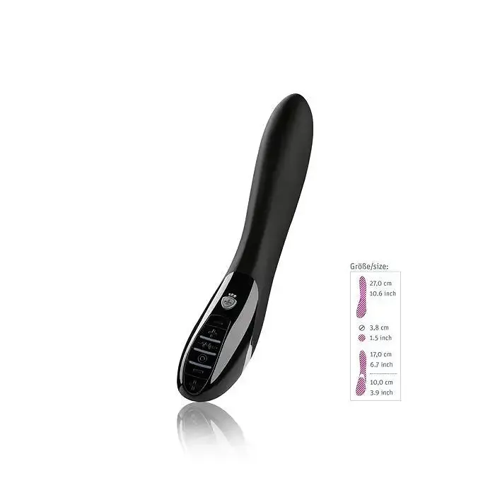 Вибратор с электростимуляцией Mystim Electric Eric eStim Black, миостимулятор Львов - изображение 3