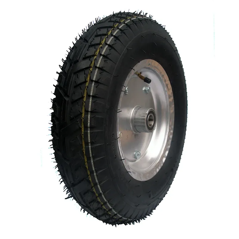 Пневматическое колесо 4.80/4.00-8 для тачки–надувное колесо с камерой 400 мм для садовых и строительных работ Харьков - изображение 2