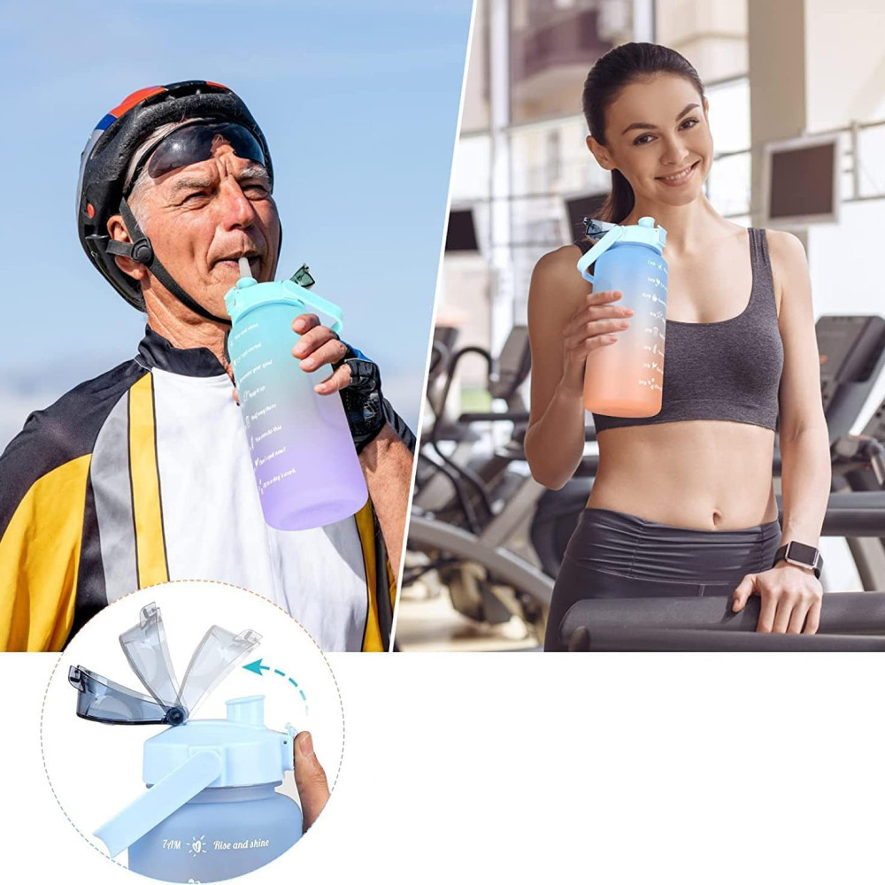 Набор бутылок для воды 3шт (300мл,900мл,2000мл) SBR Киев - изображение 2