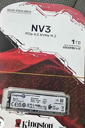 Ssd m2 nvme 1tb nv3 Kingston. Харків