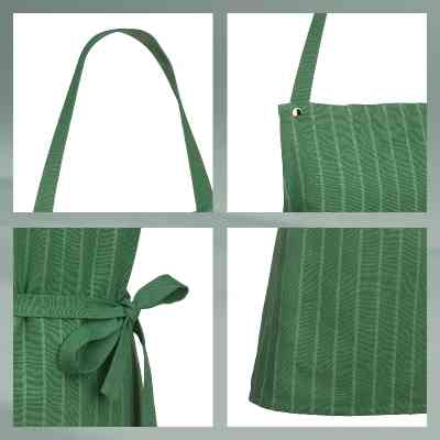 Фартук Kela Cora, 80x67 см, зеленый в полоску (12815) (00000027532) Винница