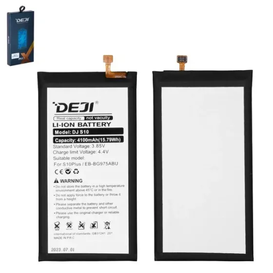 Акумулятор DEJI для Samsung Galaxy S10 Plus G975 4100mAh 3.85V EB-BG975ABU/EB-BG975ABE Днепр