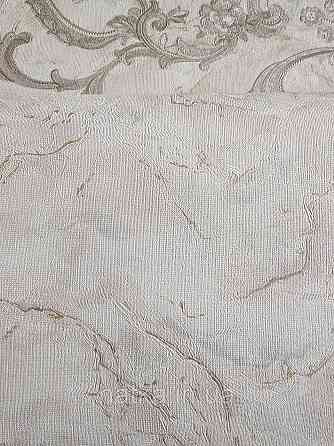 Шпалери метрові вінілові на флізелін Grandeco Poem під штукатурку під мармур структурні білі золотисті Київ