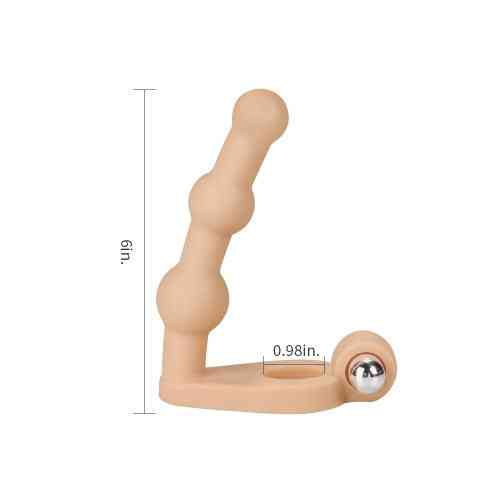 Насадка для подвійного проникнення - The Ultra Soft Double Bead 6 " Sex Aura Київ