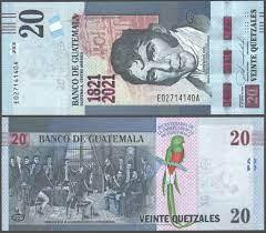 Гватемала, 2021, 20 кетцалей 200 годовщина независимости' P#W127, UNC Полтава - изображение 1