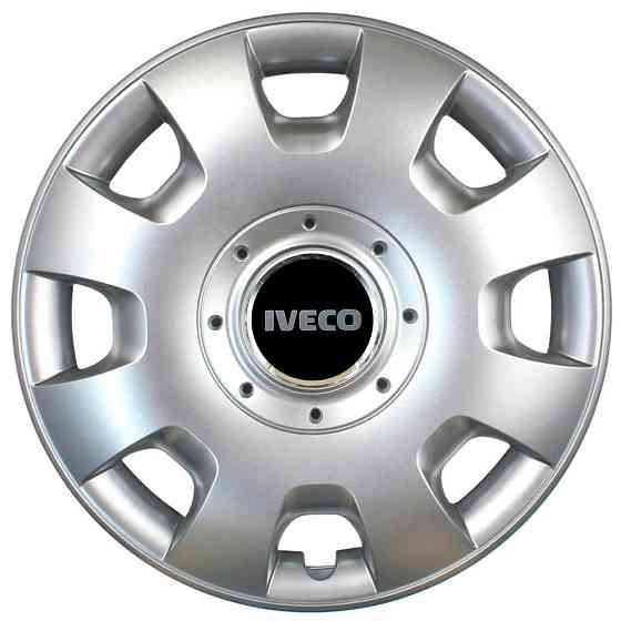 Автомобільні модельні ковпаки R14 Iveco 209 4шт, SJS, сріблясті Київ