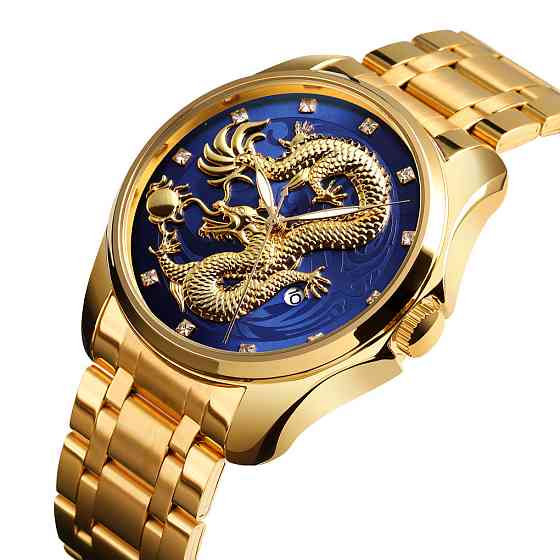 Skmei 9193GDBU Gold-Blue Київ