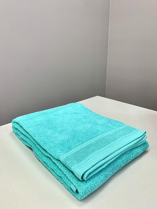 Полотенце махровое с Ideal Textile бордюром однотонное плотность 360 г/м2 100х150 см (56860720) Черновцы - изображение 6