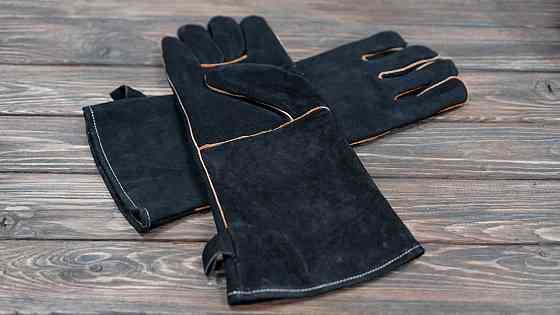 Термостійкі шкіряні рукавички для гриля 2 шт. GRILLI 777702 Код: 004900 Рівне