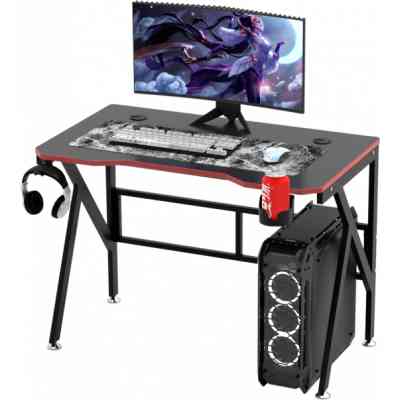 Комп'ютерний стіл GT Racer T-1218 Black (T-1218 (120x60x73) Black) Вінниця