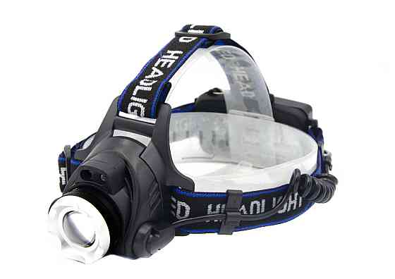 Налобний фонар Bailong BL-V9-T6, Акк., T6, Кріплення на голову, безконтактне включення, 6699 Дніпро