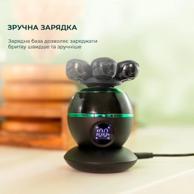 Електробритва Cecotec Shamers Bamba PrecisionCare Skull Shaver (CCTC-04443) Вінниця - фото 6
