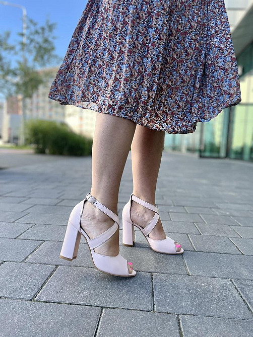 Nivelle Босоніжки жіночі NIVELLE 1815/9510-9544 пудра (літо, шкіра натуральна) (3698) 36р.38р.3 Коломия - фото 5