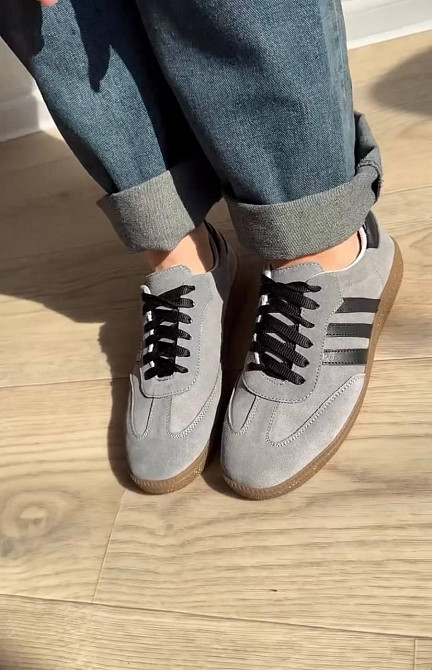 Roberto Netti Кеды женские Roberto Netti серые натуральная замша размер 39 (5387) Київ - фото 6