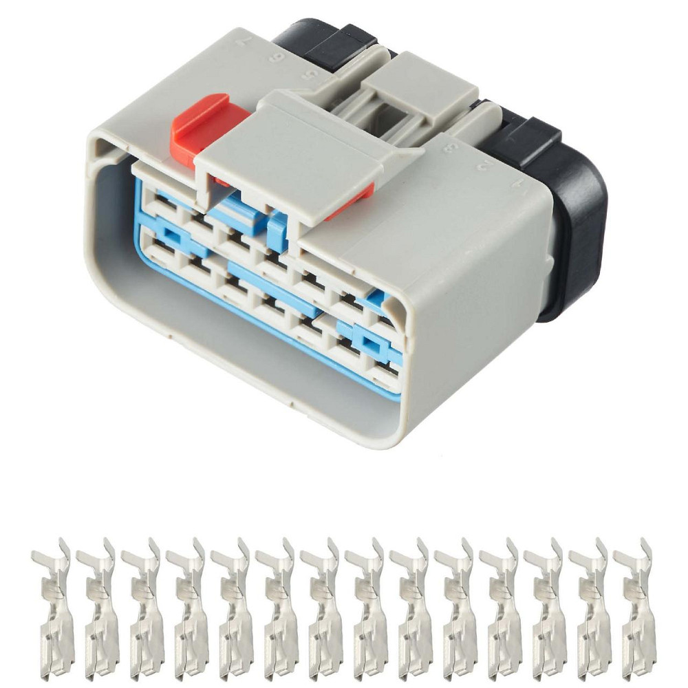 Роз'єм конектор 14-кон., 54201412, APTIV (Delphi) Америка універс., Моторний відсік, Ford Київ - фото 1