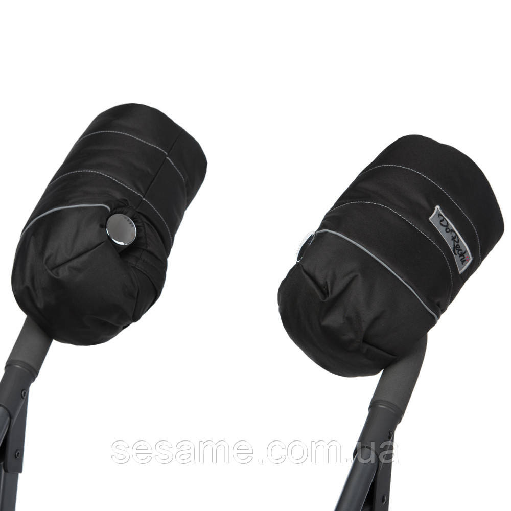 Муфта на натуральной овчине Чёрная Харьков - изображение 1