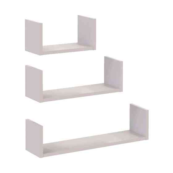 Комплект полиць Doros Філ Кашемір 3 шт. 30/45/60х15х15 DRS-011647 Львів