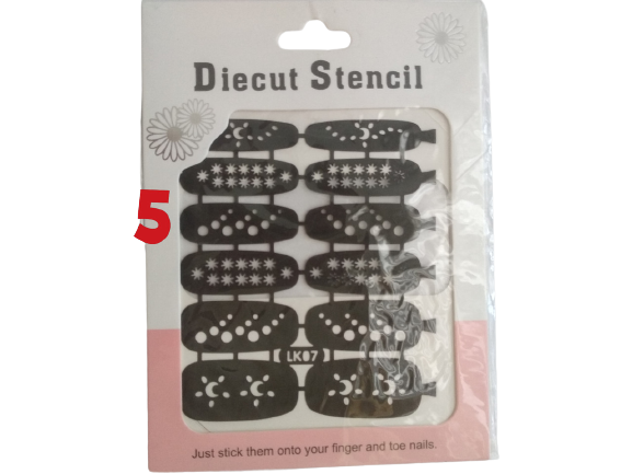 Трафарет для дизайну нігтів Київ - фото 1