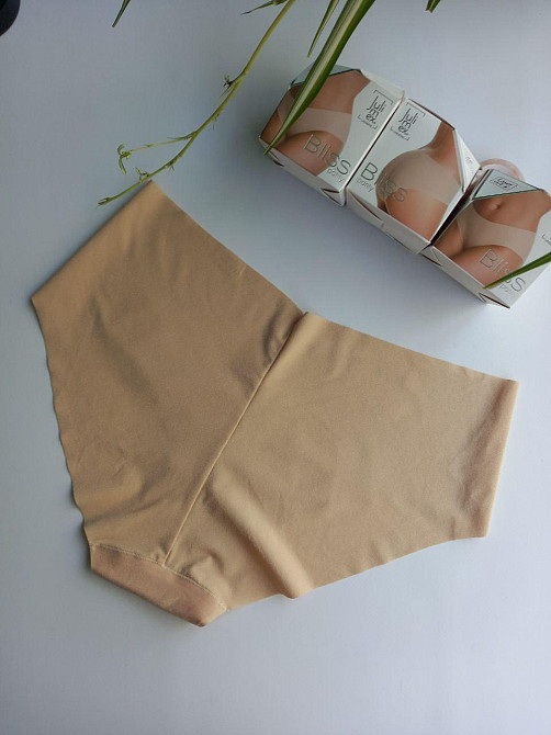 Труси бежеві жіночі Bliss panty slip від польського бренду Julimex розмір  ХЛ.50.XL Славута - фото 3