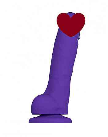 Реалистичный фаллоимитатор Strap-On-Me SOFT REALISTIC DILDO Violet - Size XL Sex Aura Киев