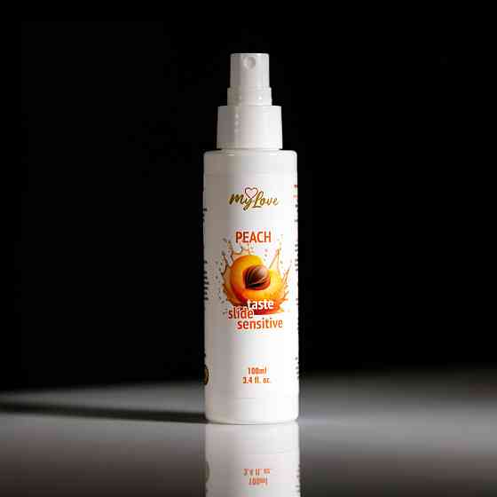 Інтимний гель-лубрикант - MyLove Taste Slide Sensitive Peach, 100 мл Sex Aura Київ
