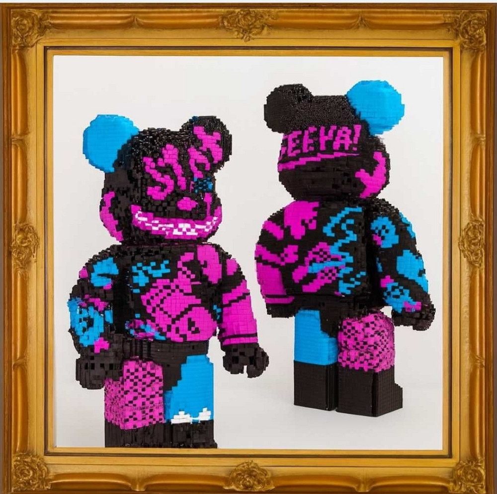 Magic Blocks Ведмедик 3Д Конструктор Bearbrick Мишка Блочный Игрушка. Харьков - изображение 8