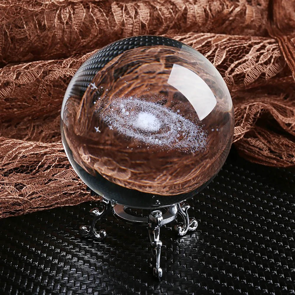 Хрустальный шар на металлической подставке 6х6см SBR Киев - изображение 7