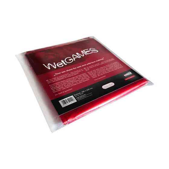 Простыня - SexMax WetGAMES Sex-Laken Red, 180 x 220 см Sex Aura Киев