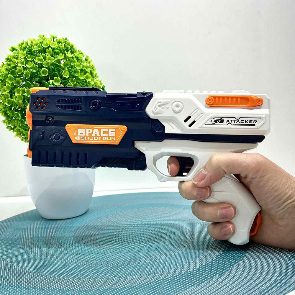 Пістолет помповий 10 м'яких патронів 23см (838B) Чернігів - фото 1