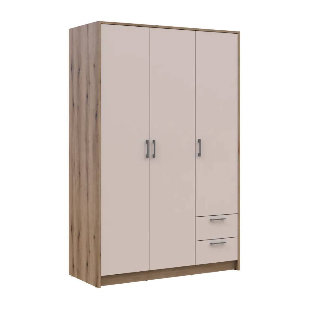 Шафа для одягу Doros Ронді Дуб Артизан/Кашемір 3ДСП 121х52х195 DRS-011661 (80737815) Дніпро - фото 6