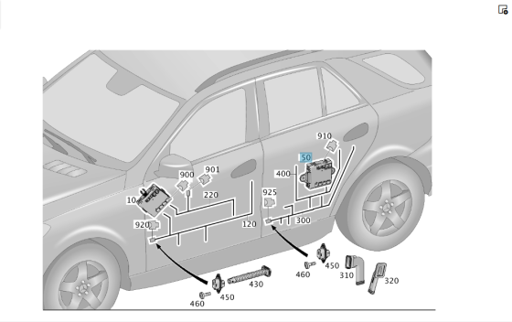 Mercedes-Benz  A1669006507 Блок керування задніх правих дверей ML/GLE W166 GL/GLS X166 GLE Coupe C292 Одеса