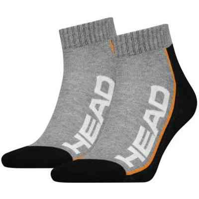 Носки Head Qperformance Quarter 781009001-235 2 пари Чорний/Сірий 35-38 (8718824546469) Винница