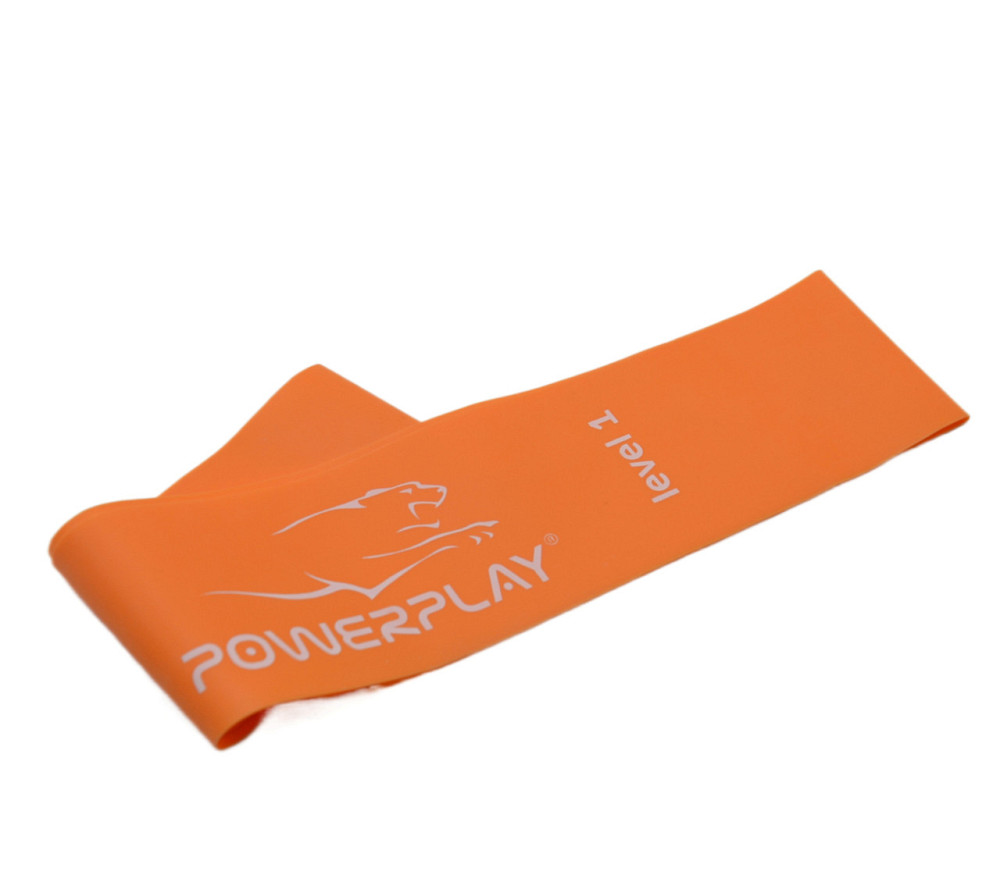 Резинка для фітнесу PowerPlay 4140 Level 1 Stretch Band (1-5 кг.) Помаранчева Каменское - изображение 3