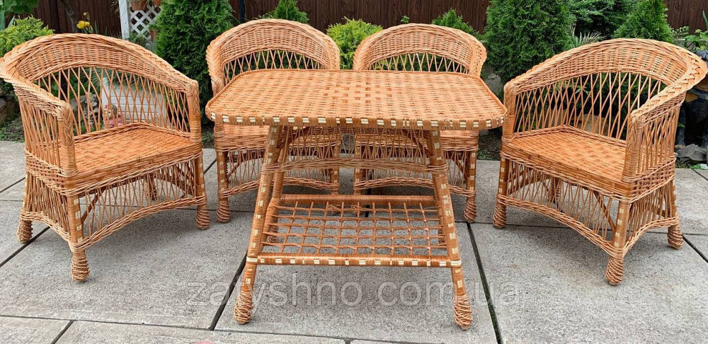 Набір садовий стіл і крісла Київ - фото 1