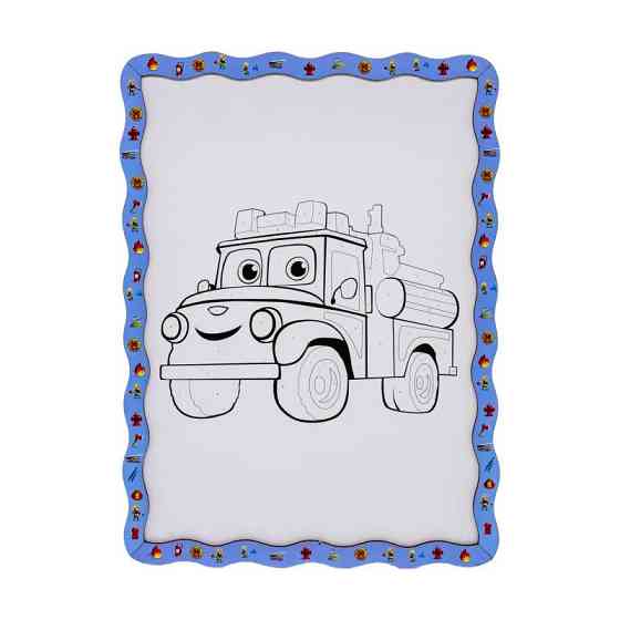 Дитячий набір для розпису по дереву "Пожежна машина" Puz-22954 формат А4 Вінниця