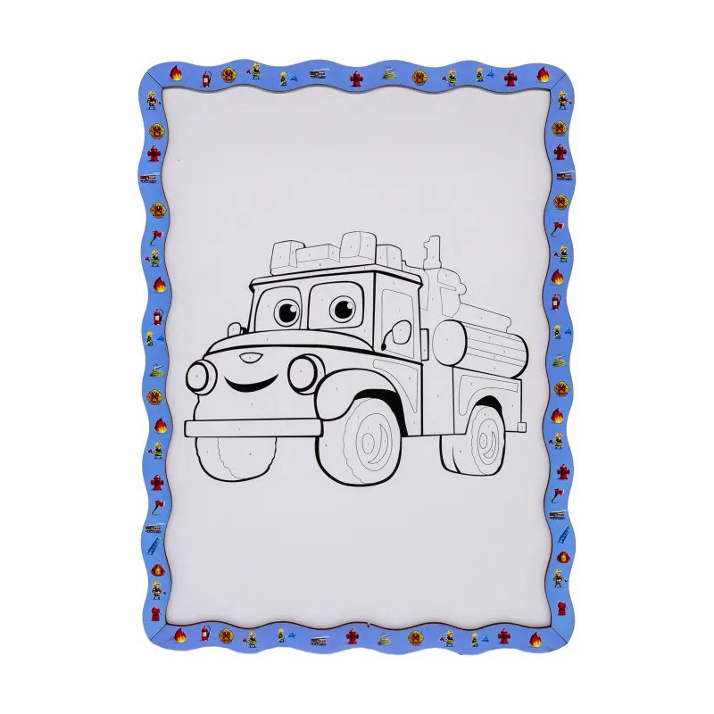 Дитячий набір для розпису по дереву "Пожежна машина" Puz-22954 формат А4 Вінниця - фото 2