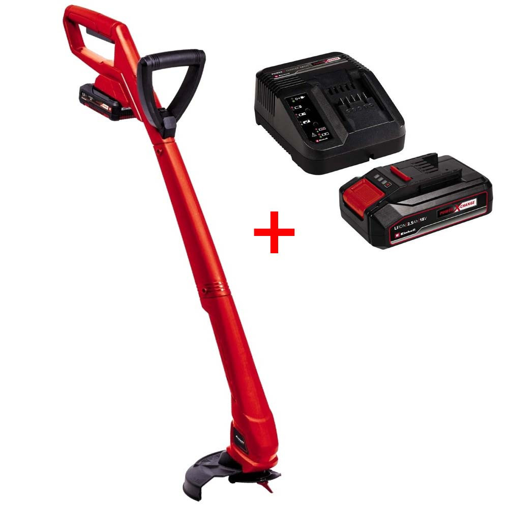 Аккумуляторный триммер Einhell GC-CT 18/24 Li P Solo : с АКБ 18V + зарядное (3411104, 4512097) Киев - изображение 1