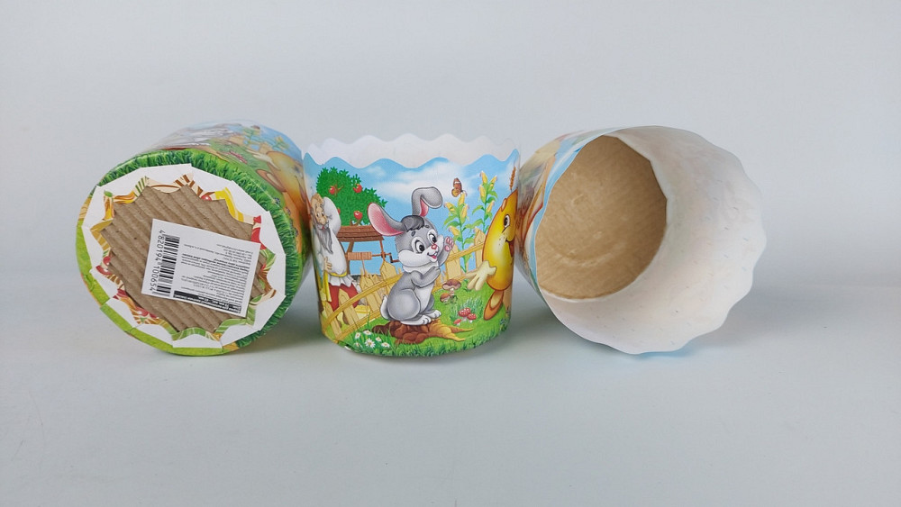 Форми для Пасок 100 гр d70 h65 Казкова 50 шт/пач. Харків - фото 2